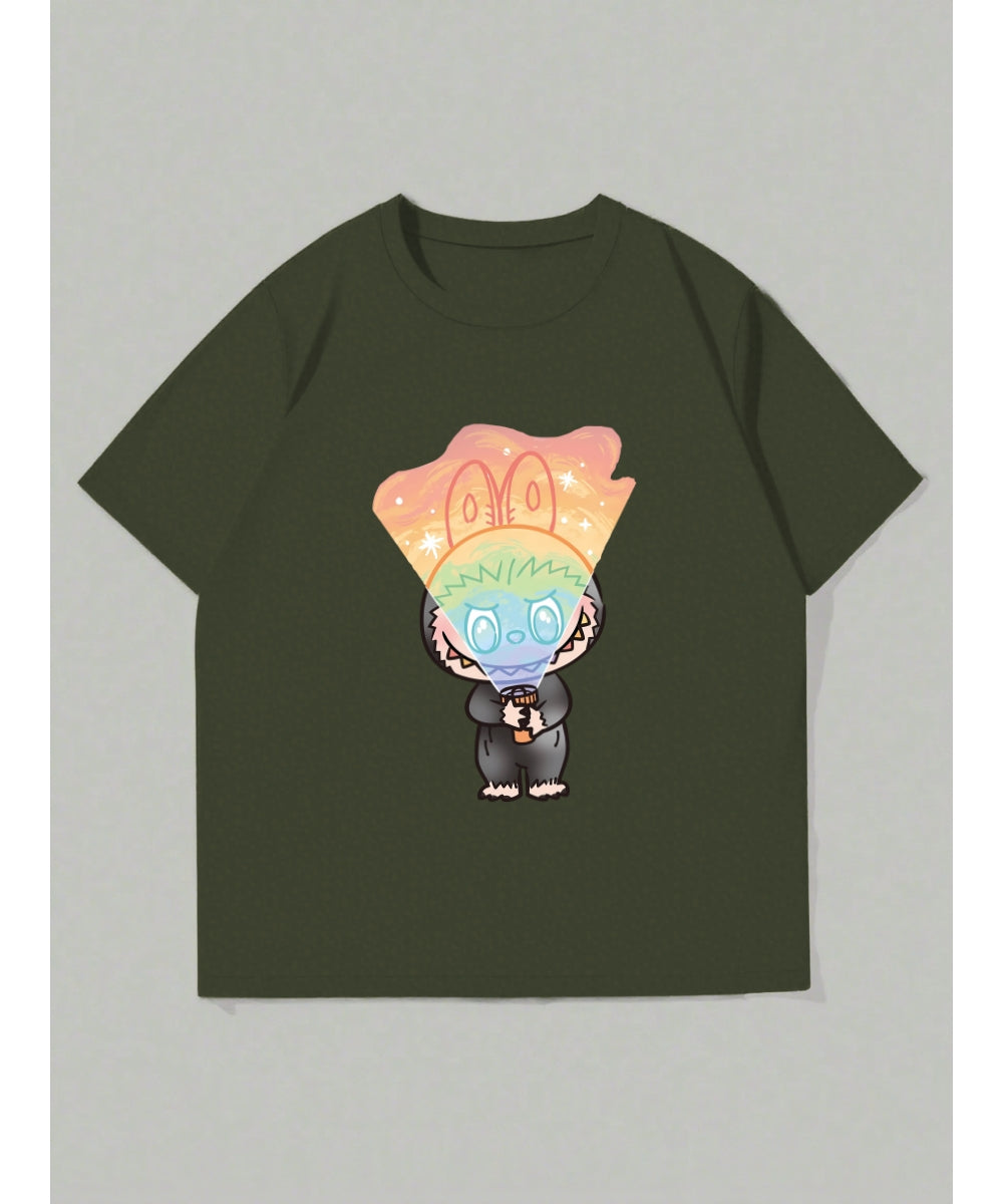 Labubu ID with lights Premium T-Shirt