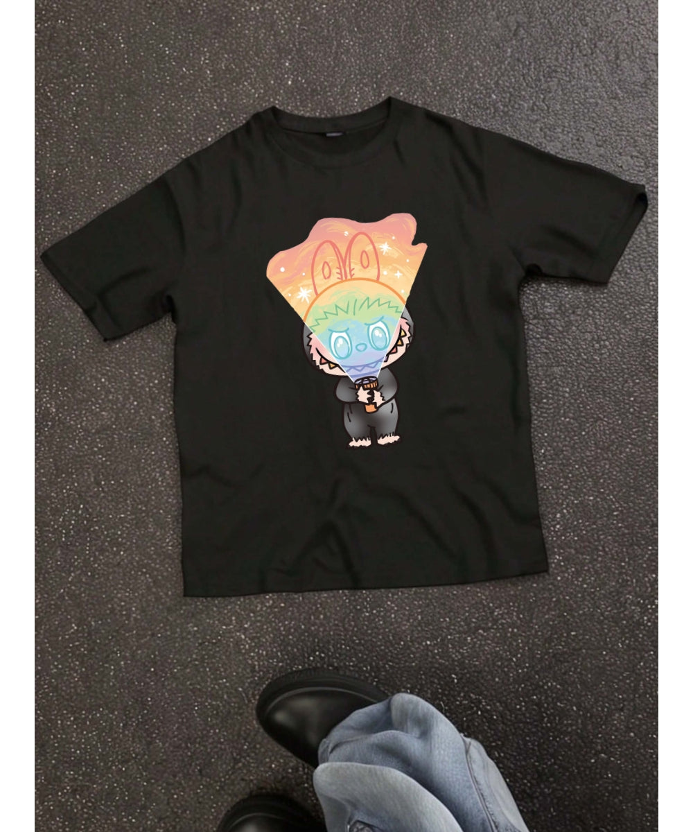 Labubu ID with lights Premium T-Shirt