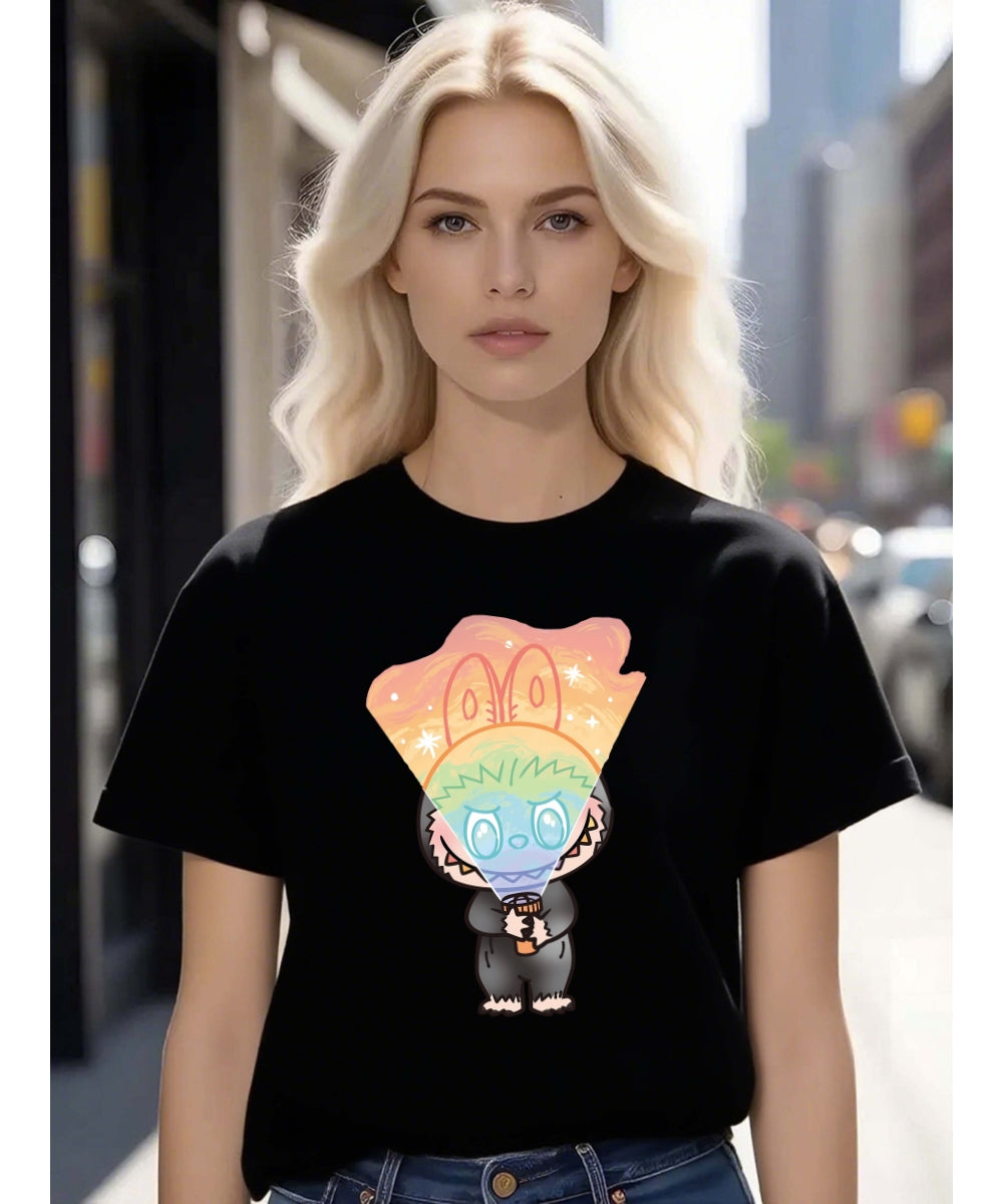 Labubu ID with lights Premium T-Shirt