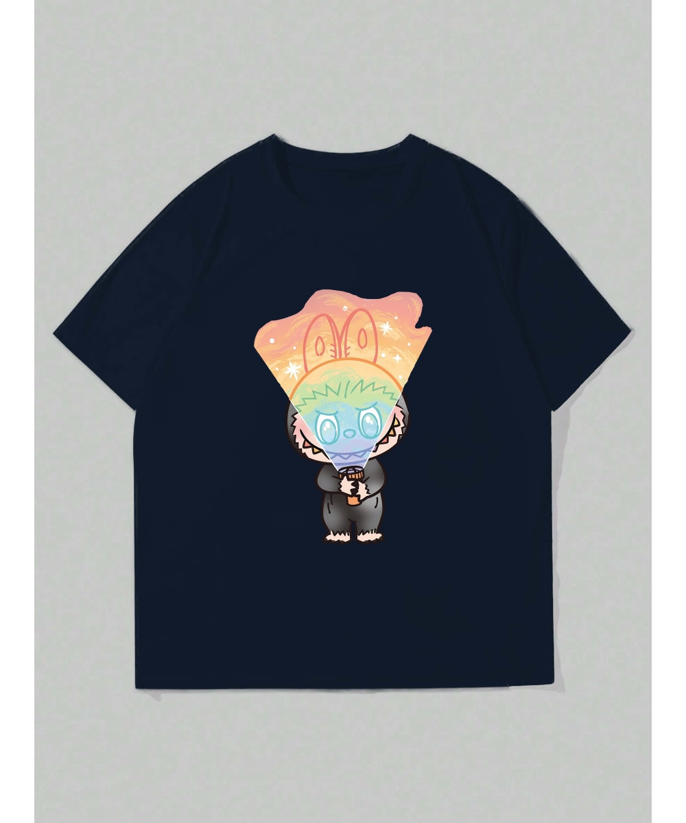 Labubu ID with lights Premium T-Shirt