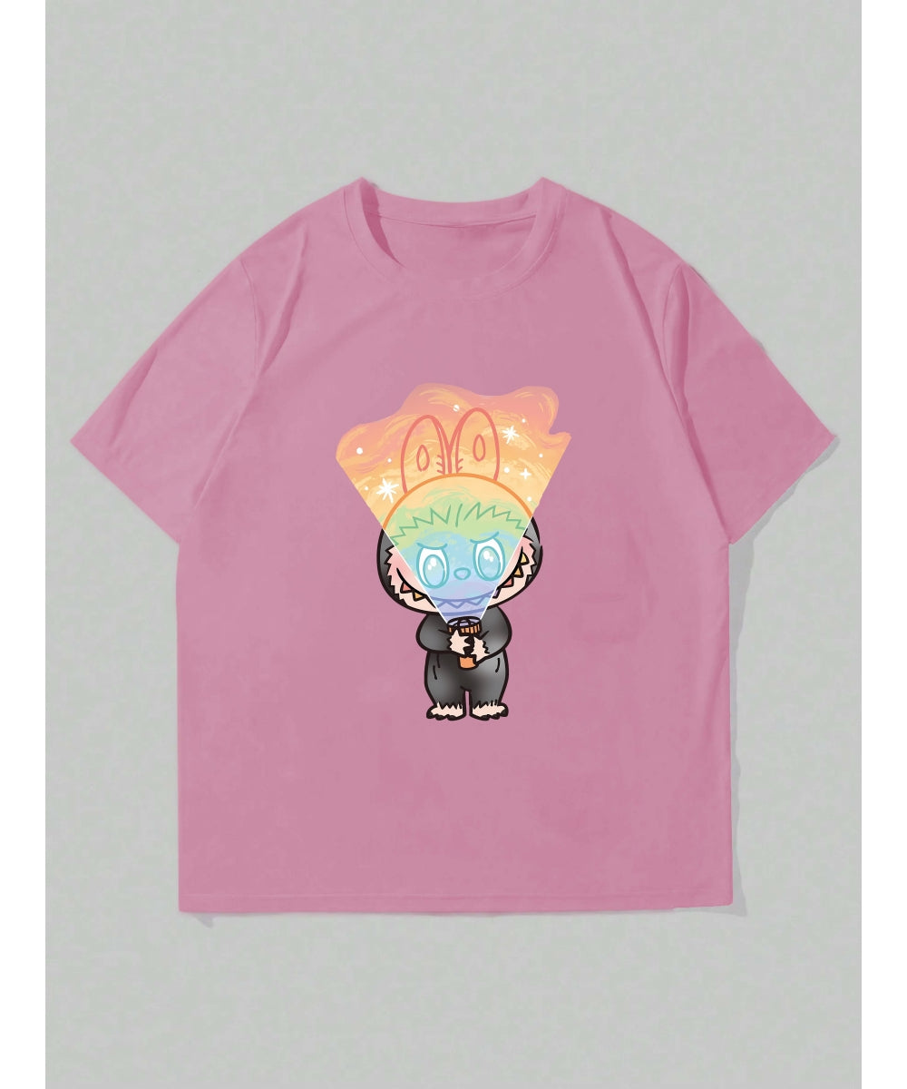 Labubu ID with lights Premium T-Shirt