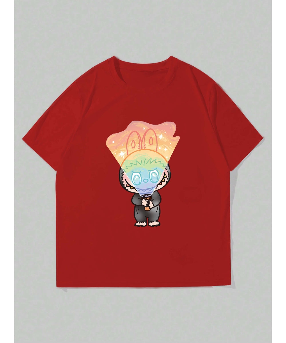 Labubu ID with lights Premium T-Shirt