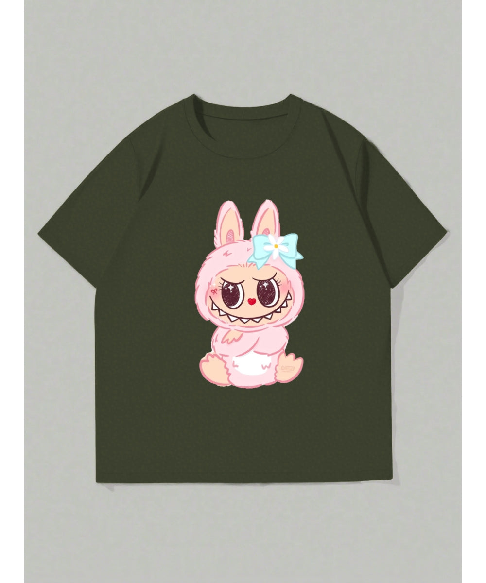 Labubu Mokoko Close to Sweet Premium T-Shirt