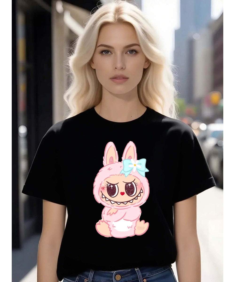 Labubu Mokoko Close to Sweet Premium T-Shirt