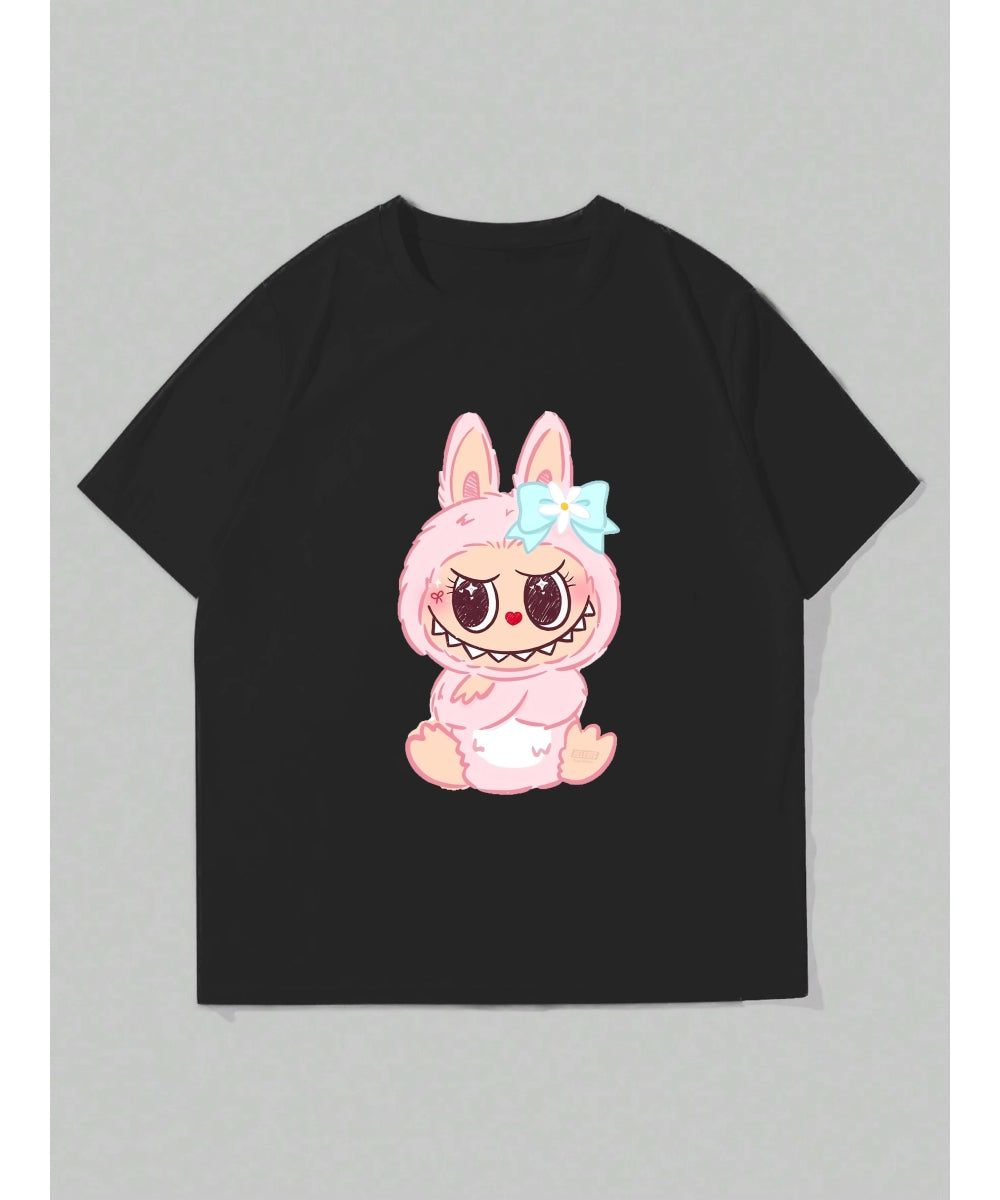Labubu Mokoko Close to Sweet Premium T-Shirt