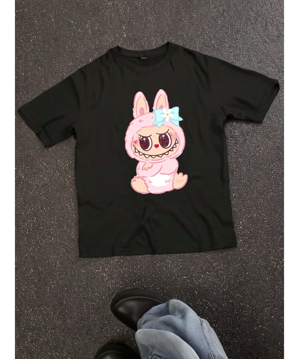 Labubu Mokoko Close to Sweet Premium T-Shirt