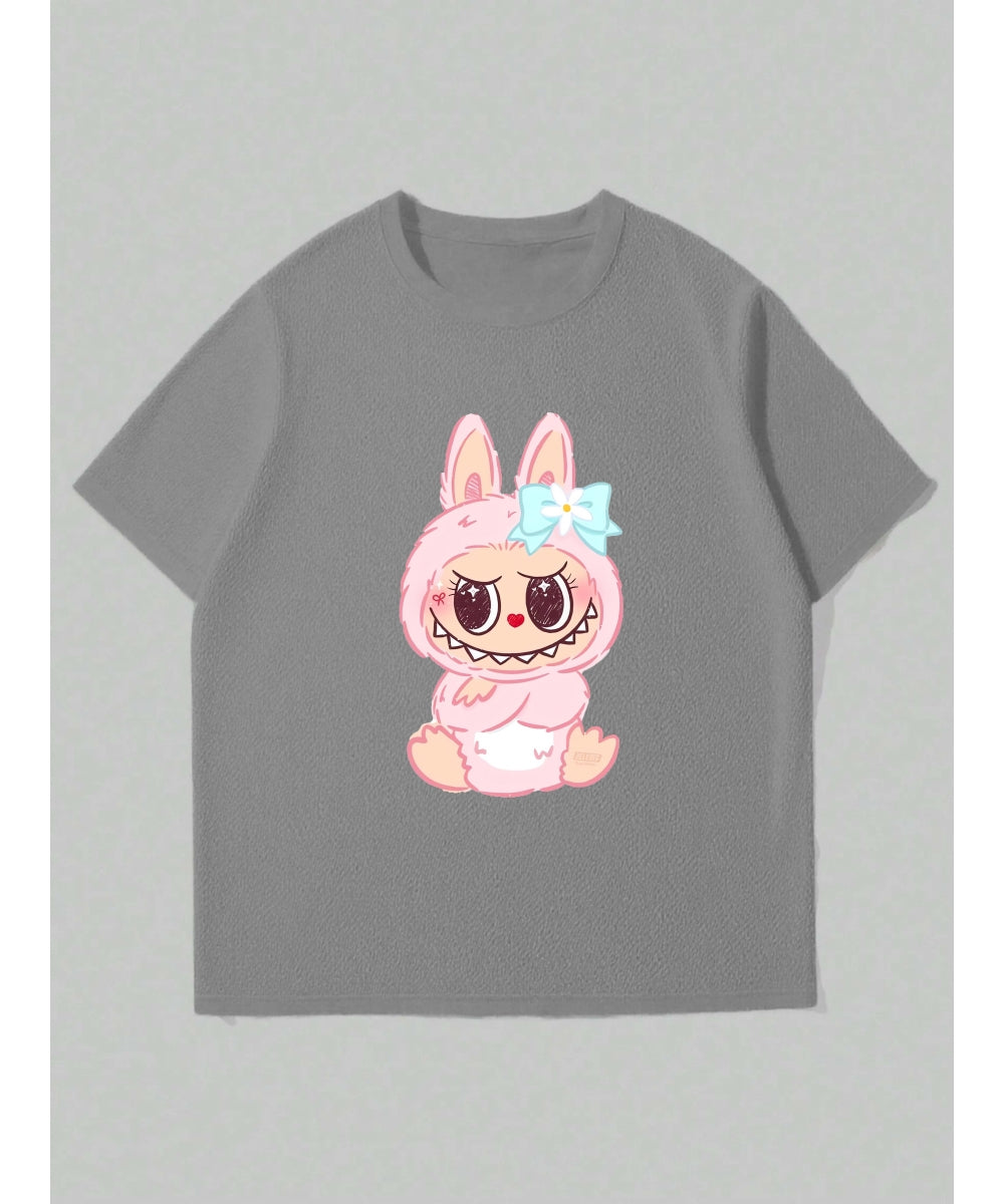 Labubu Mokoko Close to Sweet Premium T-Shirt